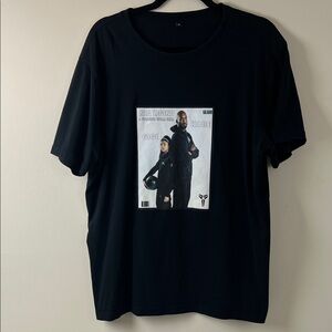 Black Kobe Bryant Graphic T-Shirt Tribute Tee Size XL Unbranded